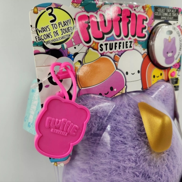 Fluffie Stuffiez Surprise Reveal Unicorn Plush Toy - Picture 4 of 5